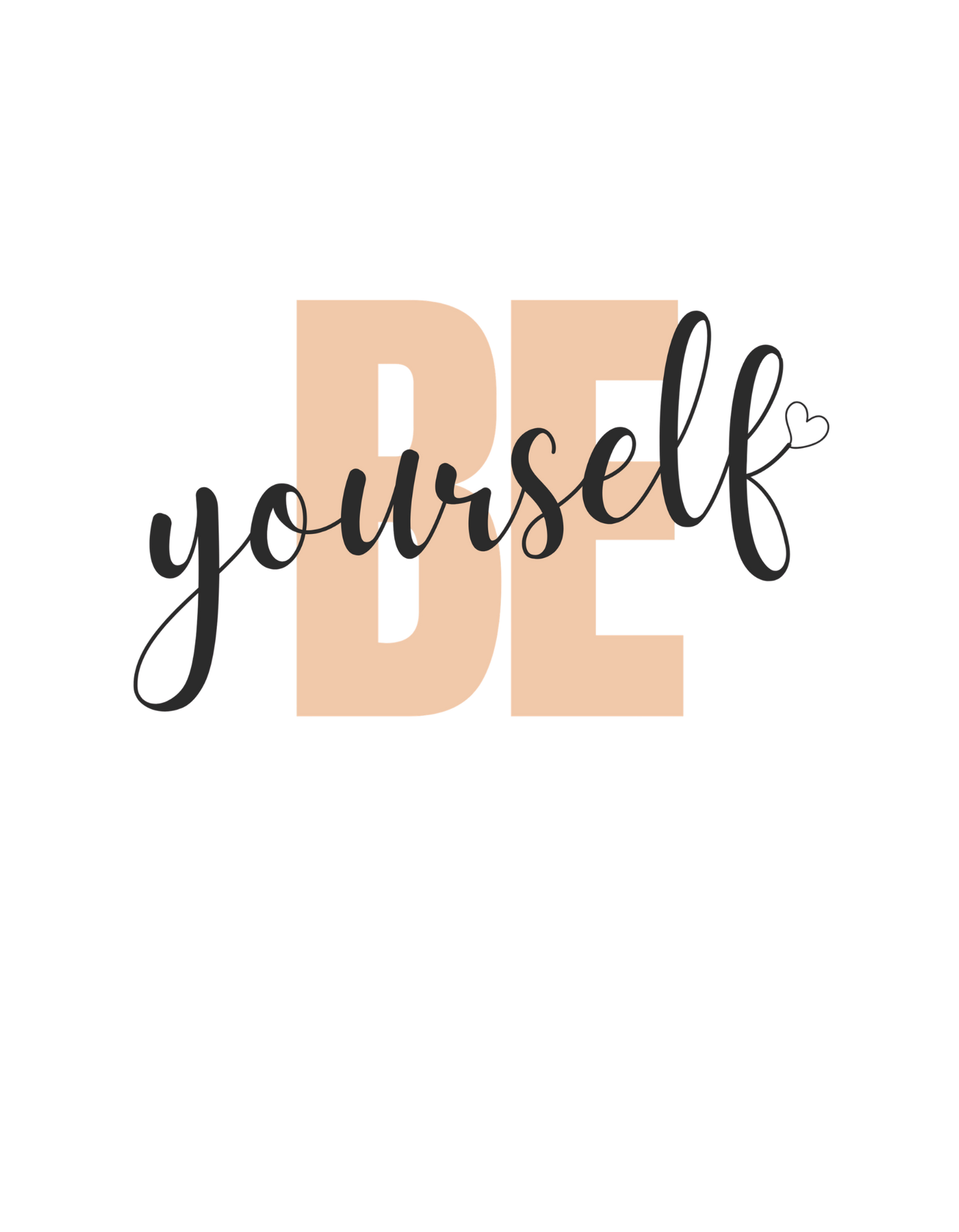"Be yourself" Unisex T-Shirt