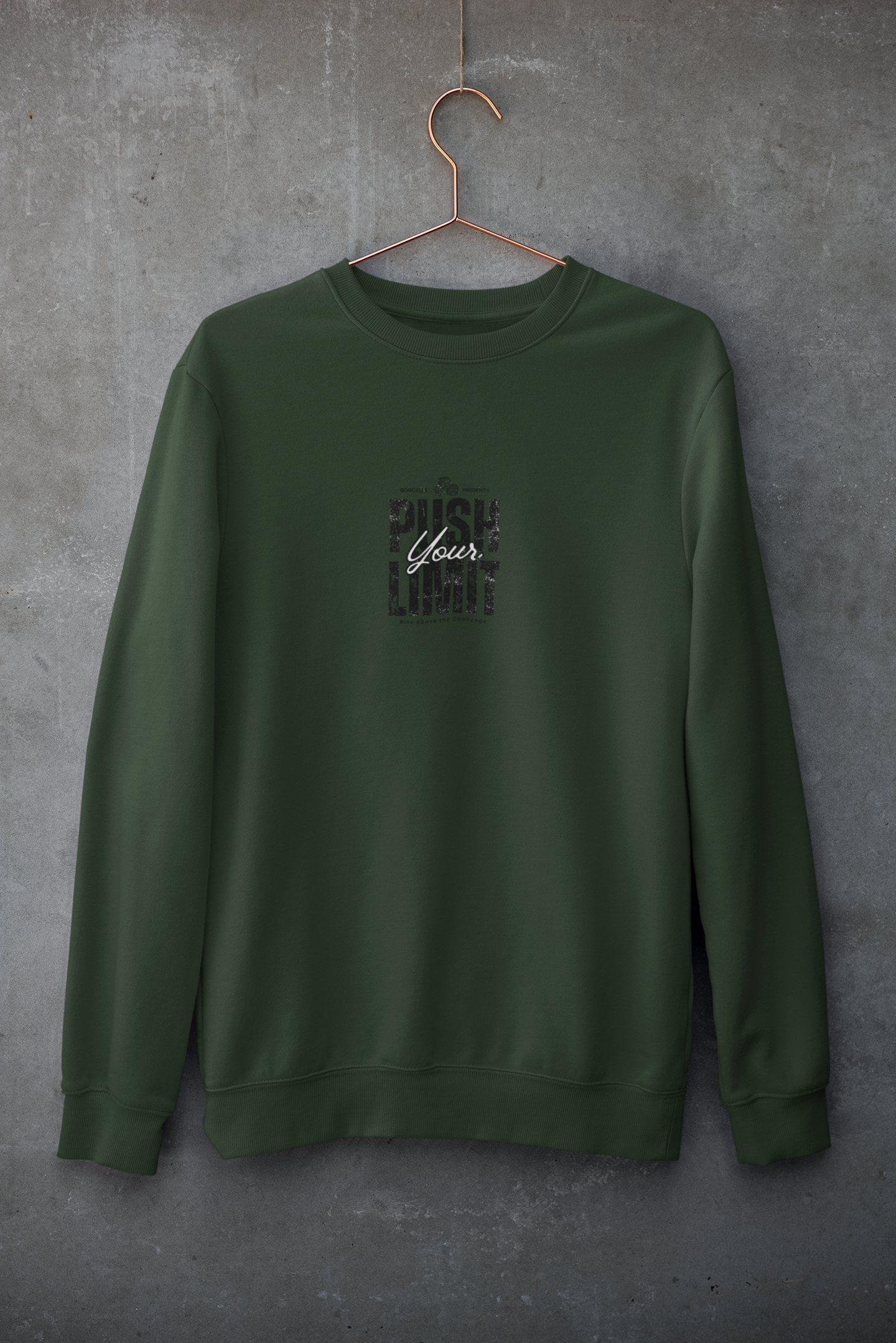 Push Your Limits Sweatshirt ā Unisex Premium Cotton Fleece