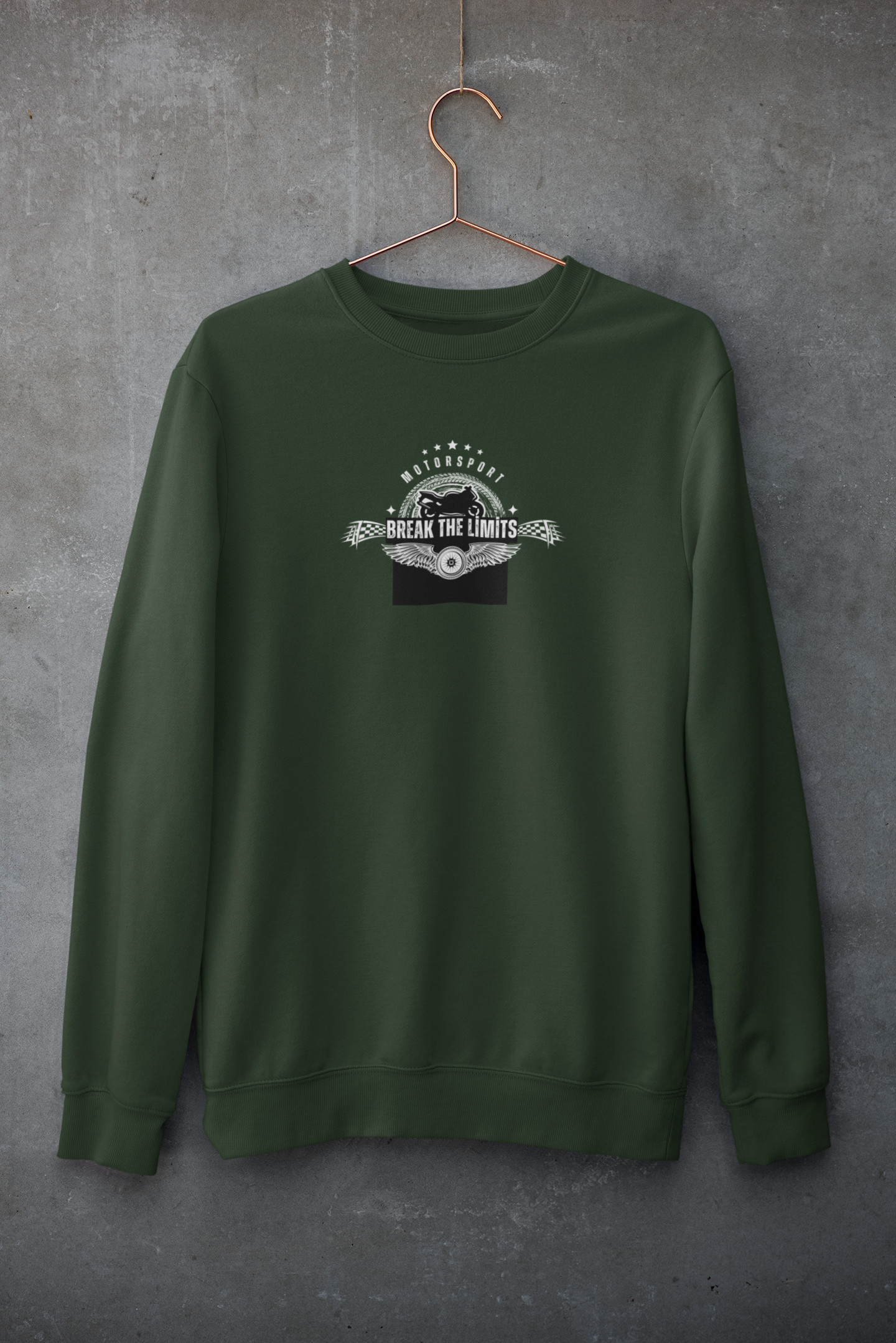 Break the limits Sweatshirt ā Unisex Premium Cotton Fleece