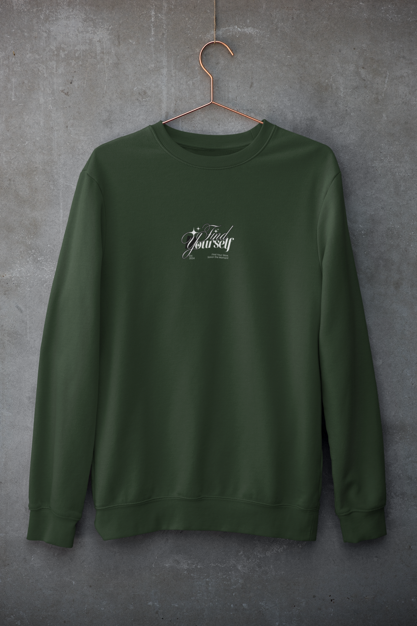 Find yourself Sweatshirt β Unisex Premium Cotton Fleece