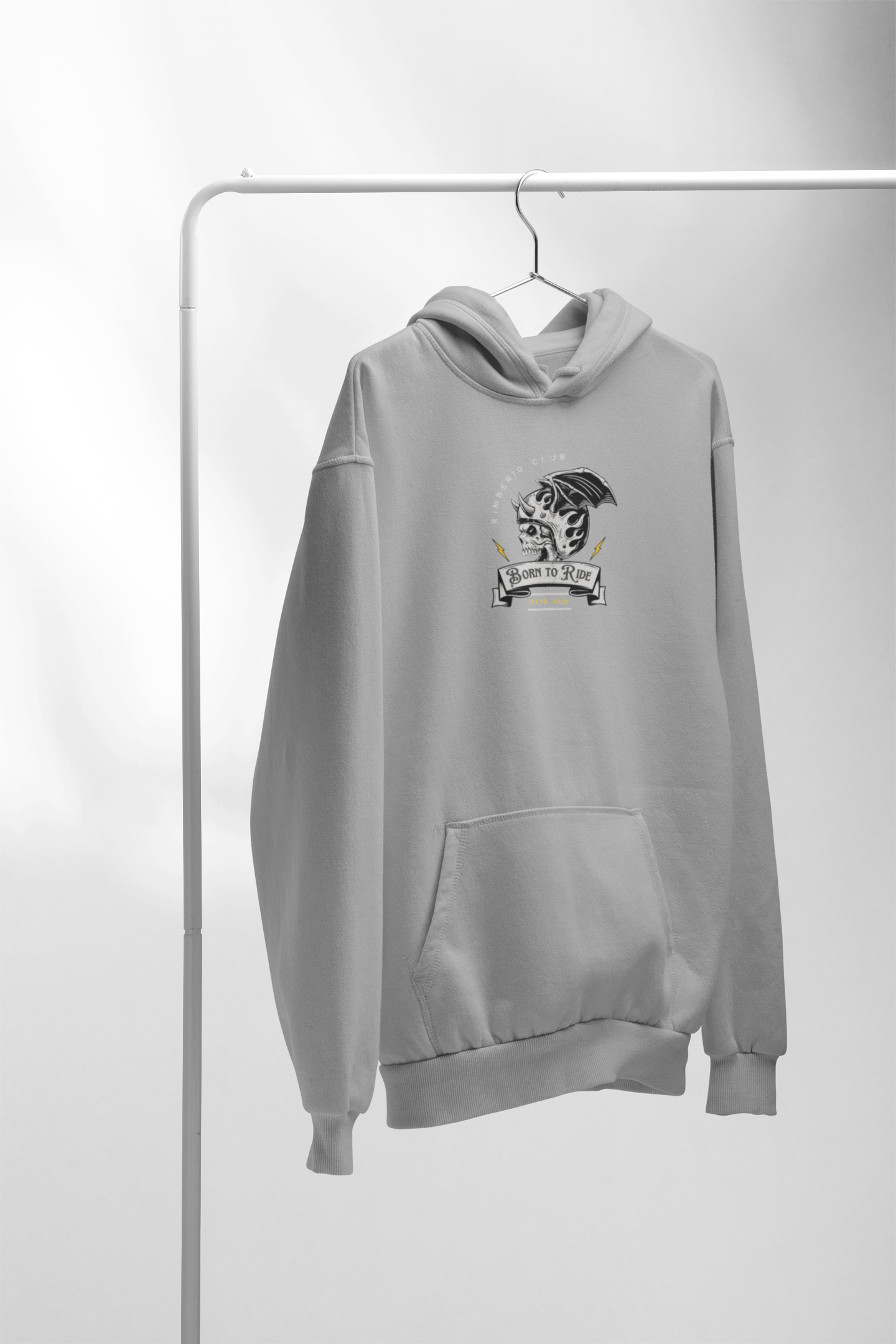 Born To Ride β Premium Snow soft Unisex Pullover Hoodie