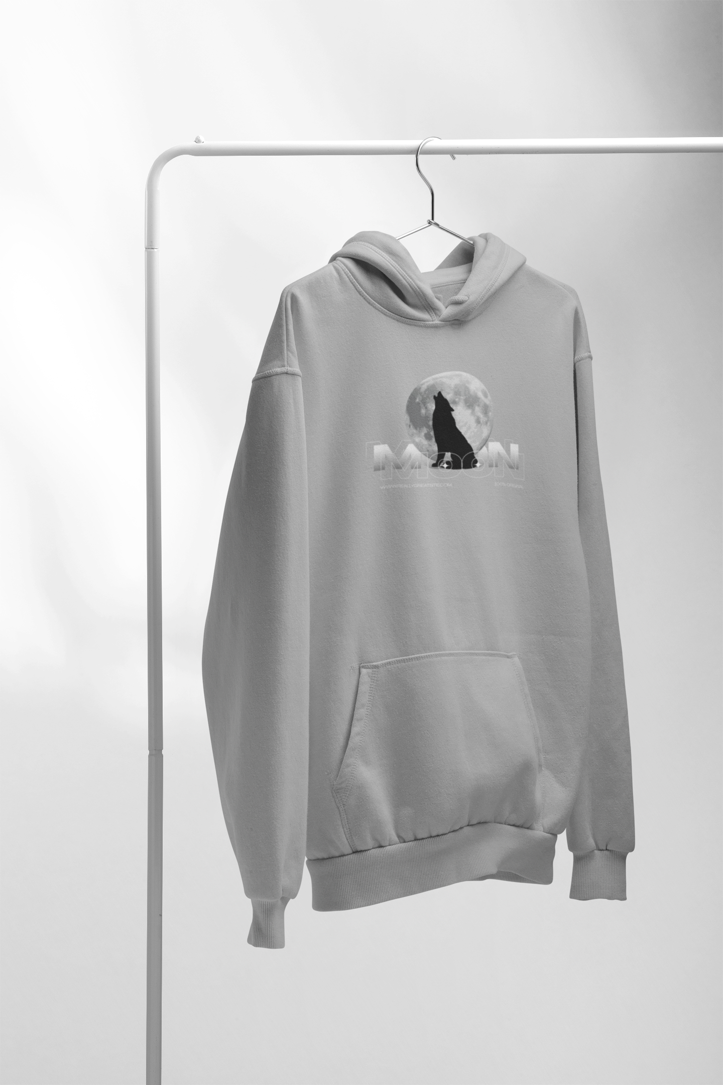Moon– Premium Snow soft Unisex Pullover Hoodie
