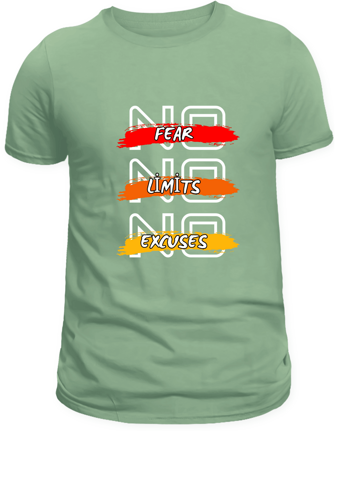 " NO FEAR. NO LIMITS. NO EXCUSES. " Unisex T-Shirt