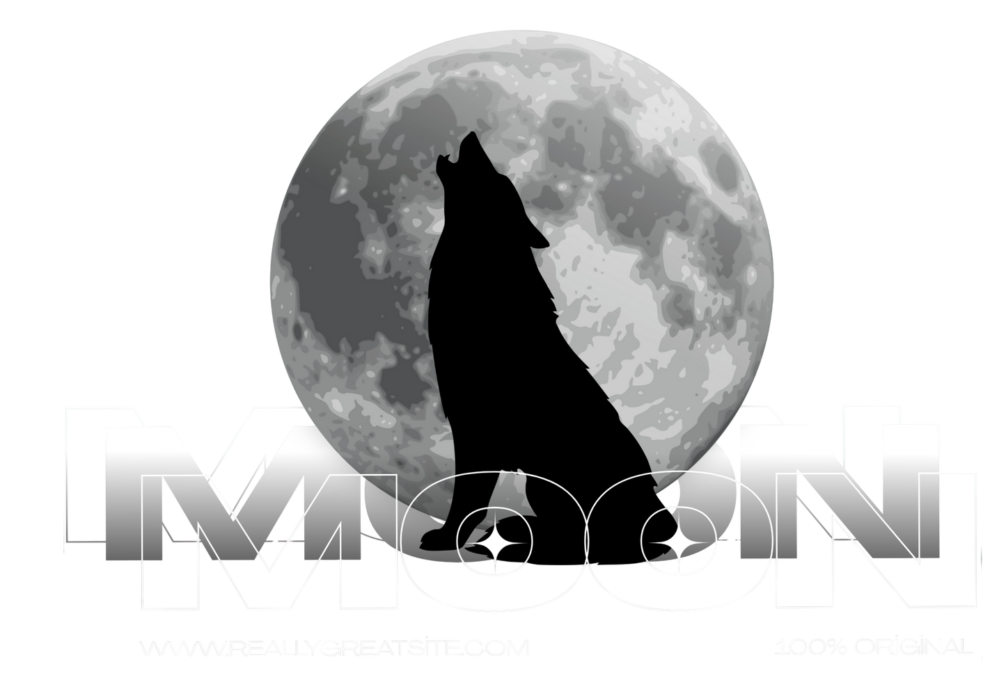 "moon" Unisex T-Shirt