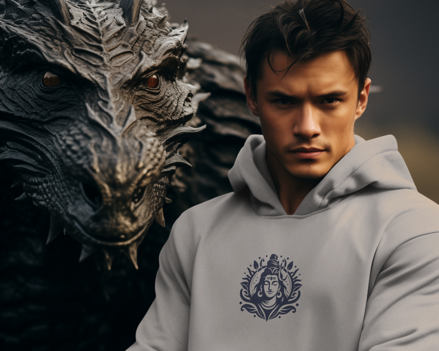 Shankar ji– Premium Snow soft Unisex Pullover Hoodie