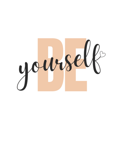 "Be yourself" Unisex T-Shirt
