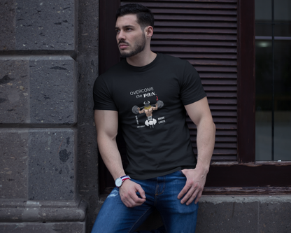 "OVERCOME THE PAIN" Unisex T-Shirt