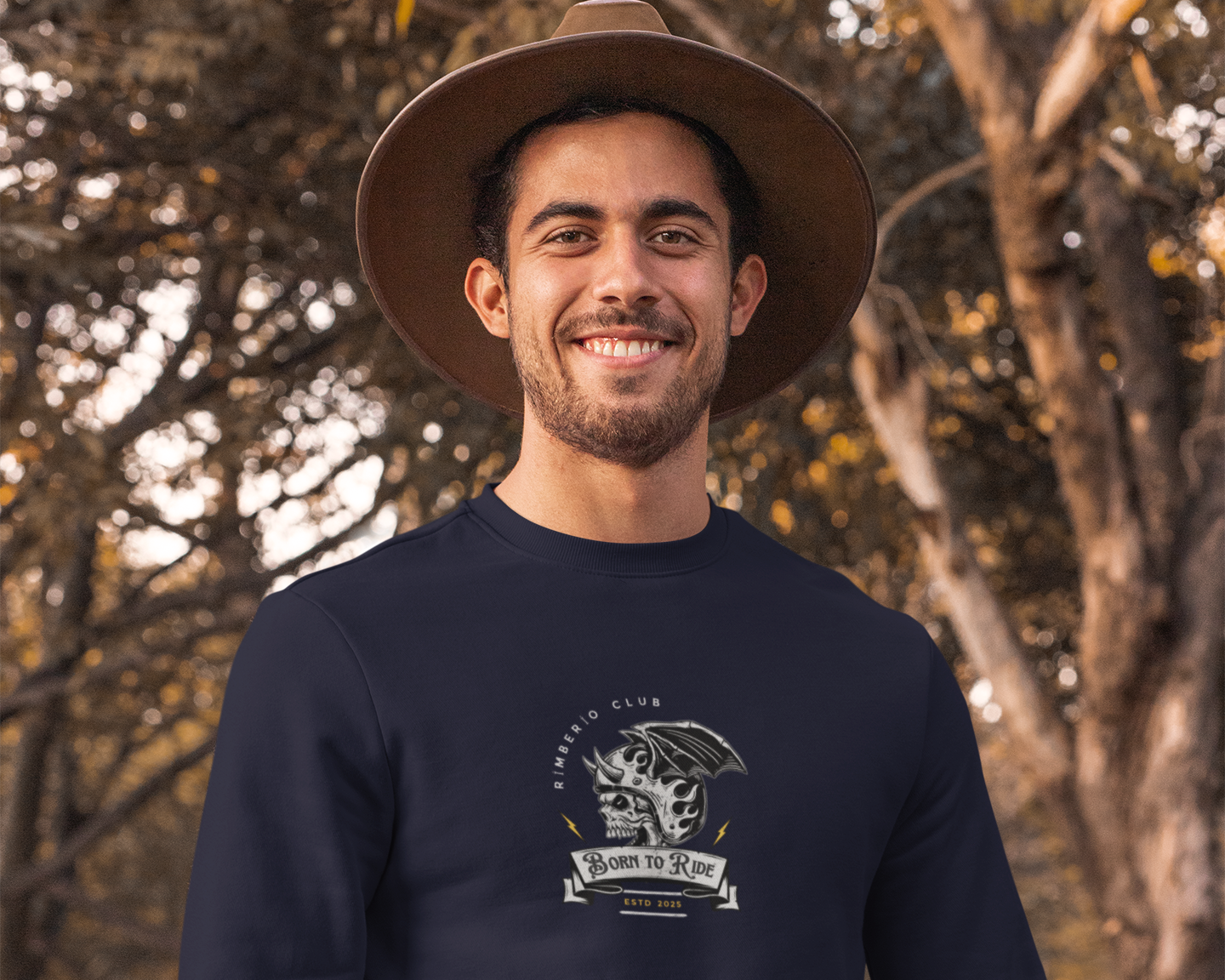 Born to Ride Sweatshirt – Unisex Premium Cotton Fleece