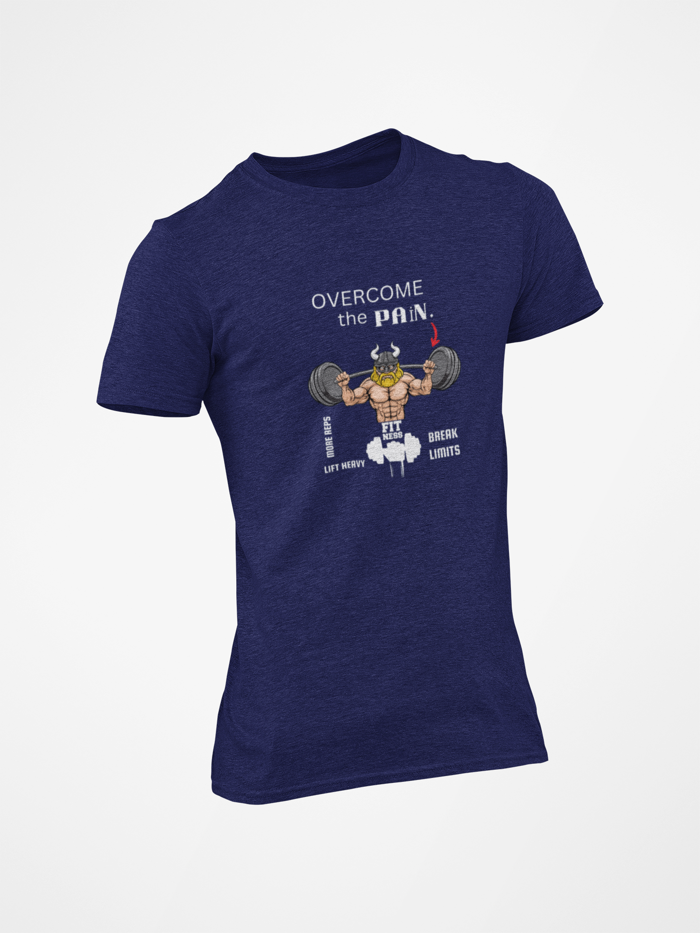 "OVERCOME THE PAIN" Unisex T-Shirt