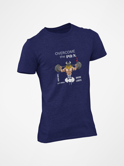 "OVERCOME THE PAIN" Unisex T-Shirt