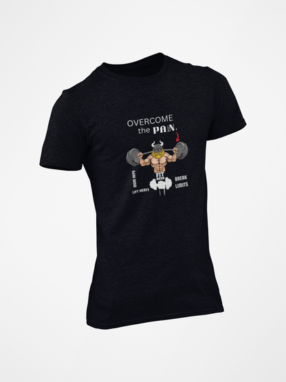 "OVERCOME THE PAIN" Unisex T-Shirt