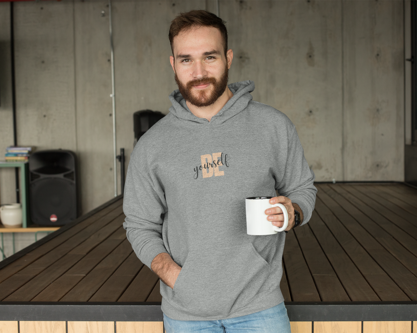 Be Yourself – Premium Snowsoft Unisex Pullover Hoodie