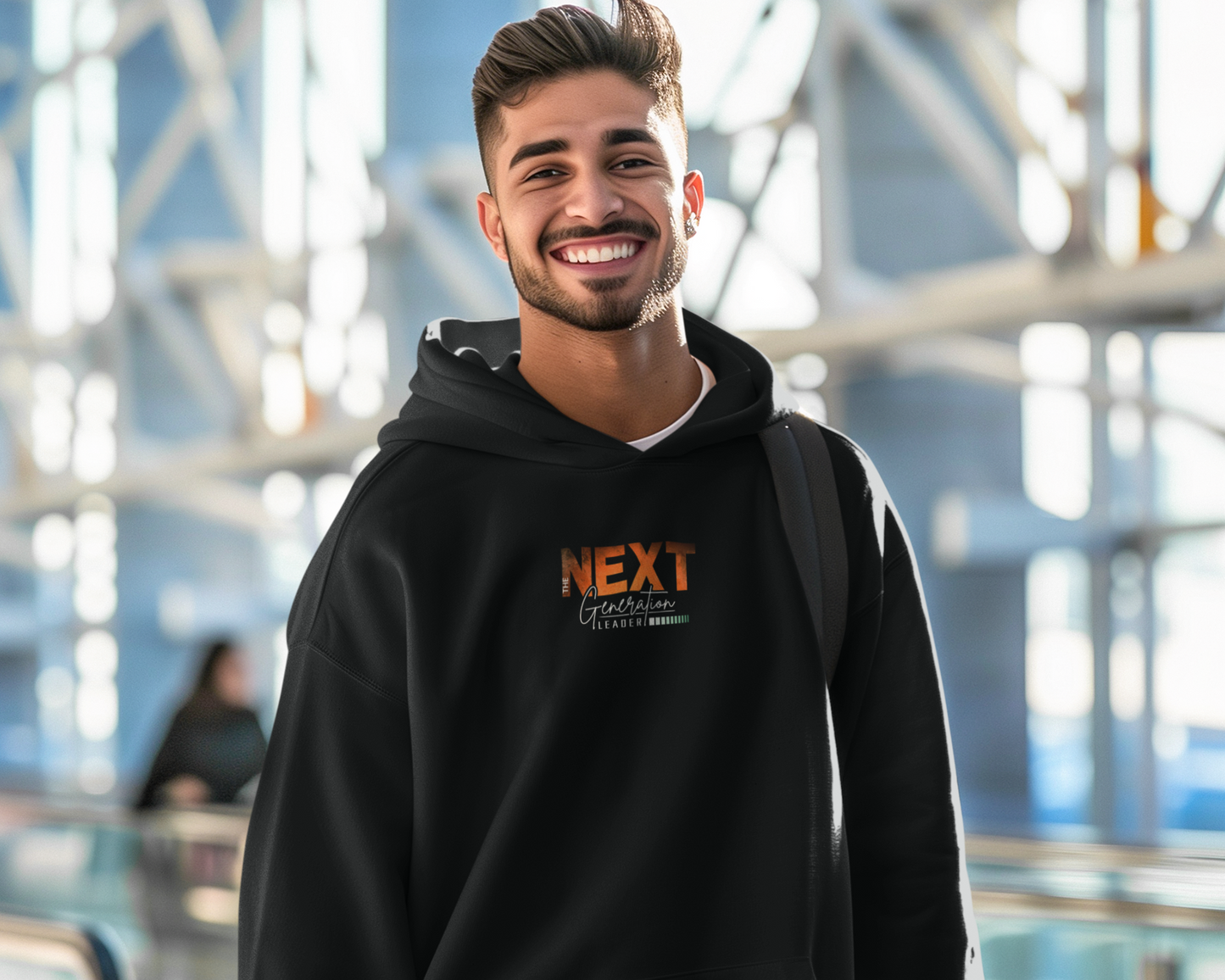 Next Generation Leader – Premium Snow soft Unisex Pullover Hoodie