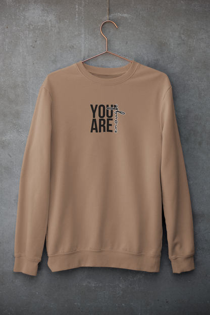 You are Enough – Premium Snow soft Unisex Pullover Hoodie