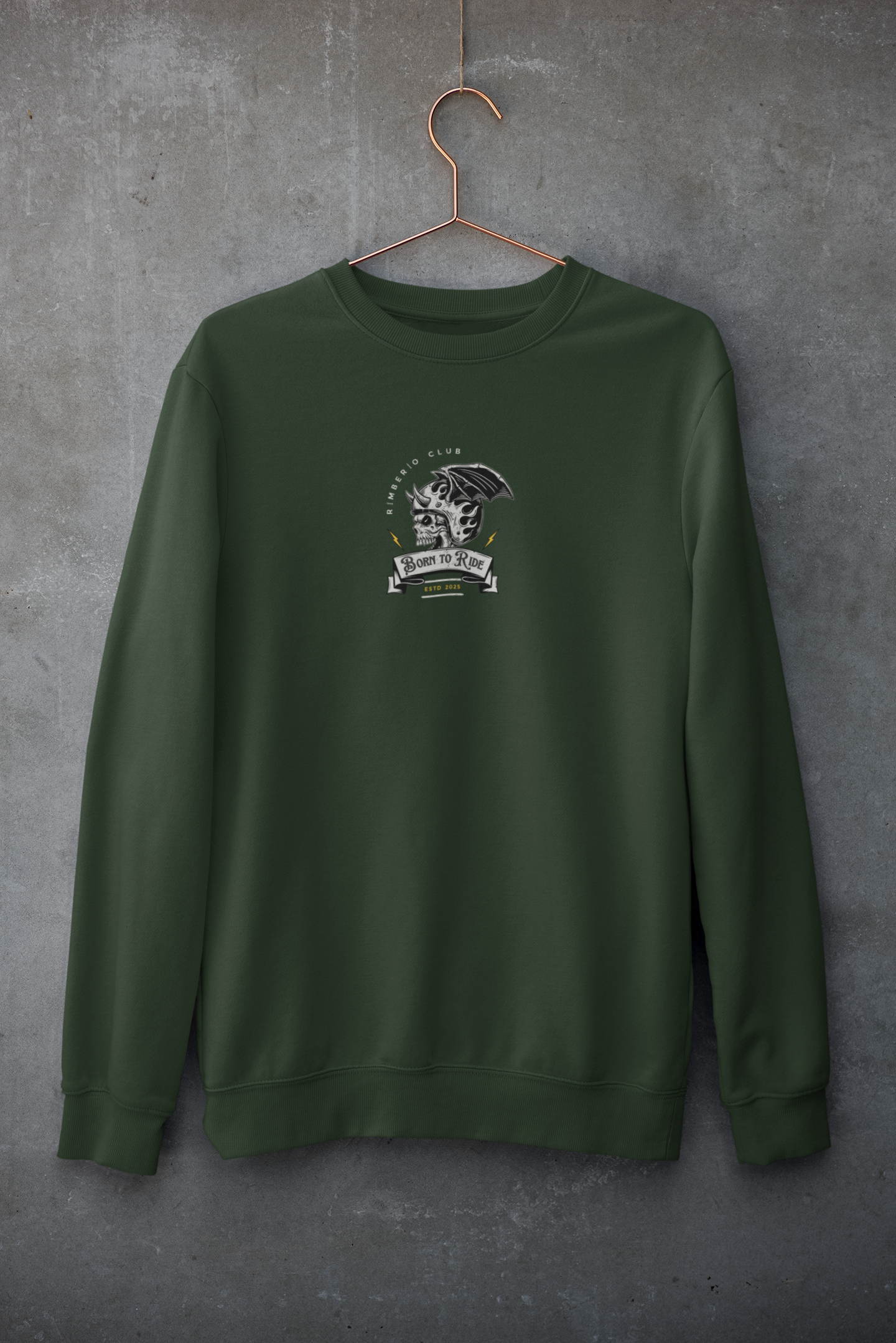 Born to Ride Sweatshirt – Unisex Premium Cotton Fleece