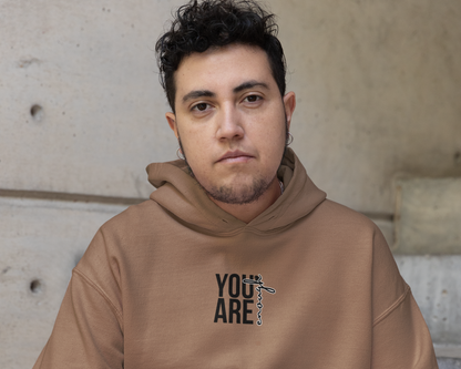You are Enough – Premium Snow soft Unisex Pullover Hoodie