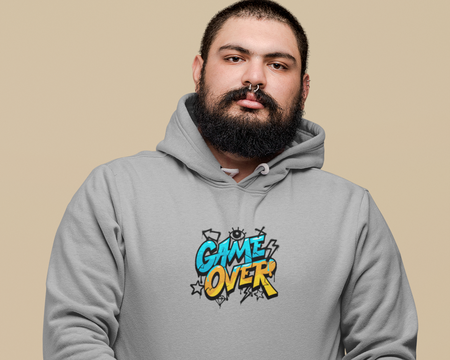 Game Over– Premium Snow soft Unisex Pullover Hoodie