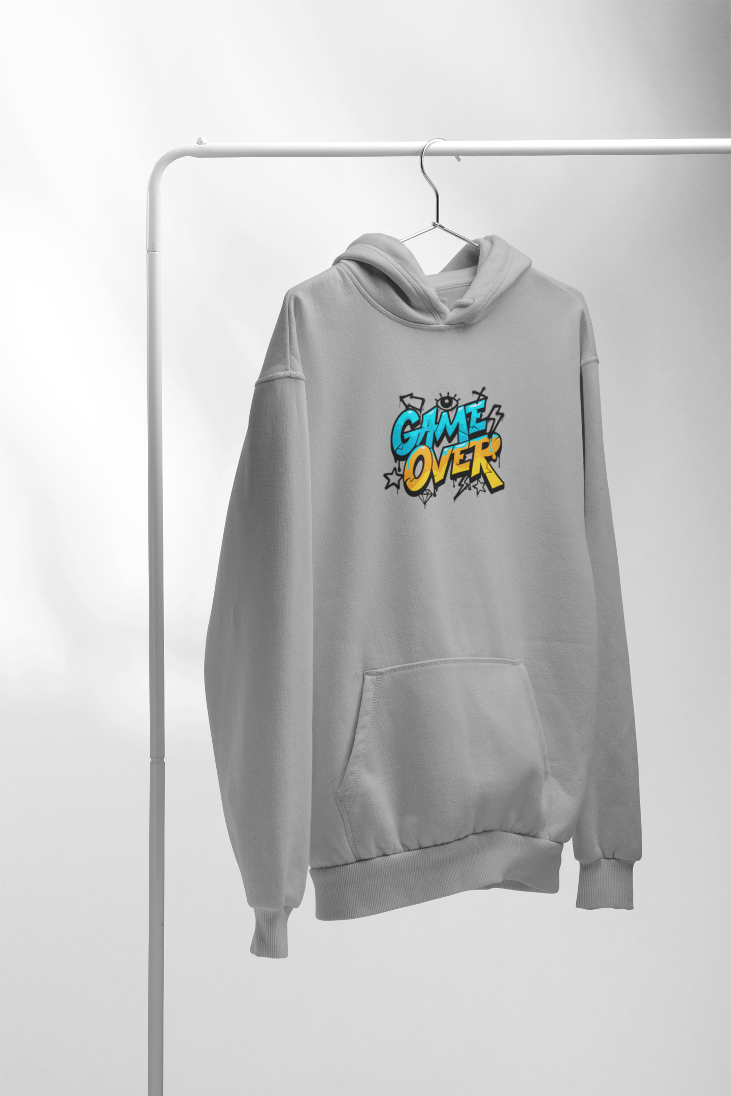 Game Over– Premium Snow soft Unisex Pullover Hoodie