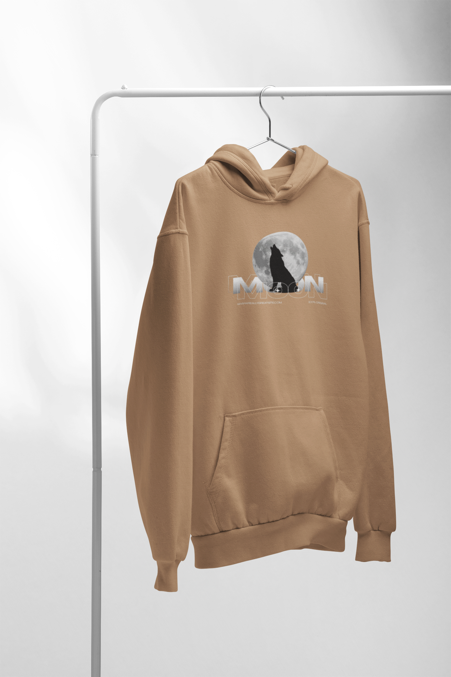 Moon– Premium Snow soft Unisex Pullover Hoodie