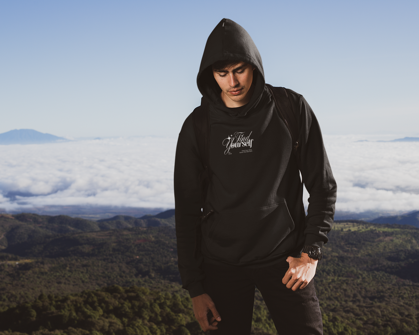 Find Yourself – Premium Snow soft Unisex Pullover Hoodie