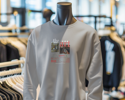The art Sweatshirt – Unisex Premium Cotton Fleece